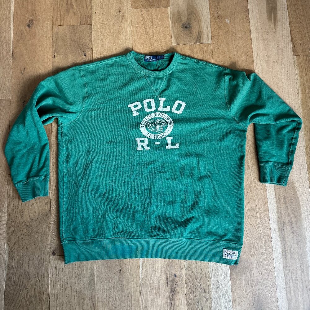 Polo Ralph Lauren Crewneck Sweatshirt Green 2XL Tall